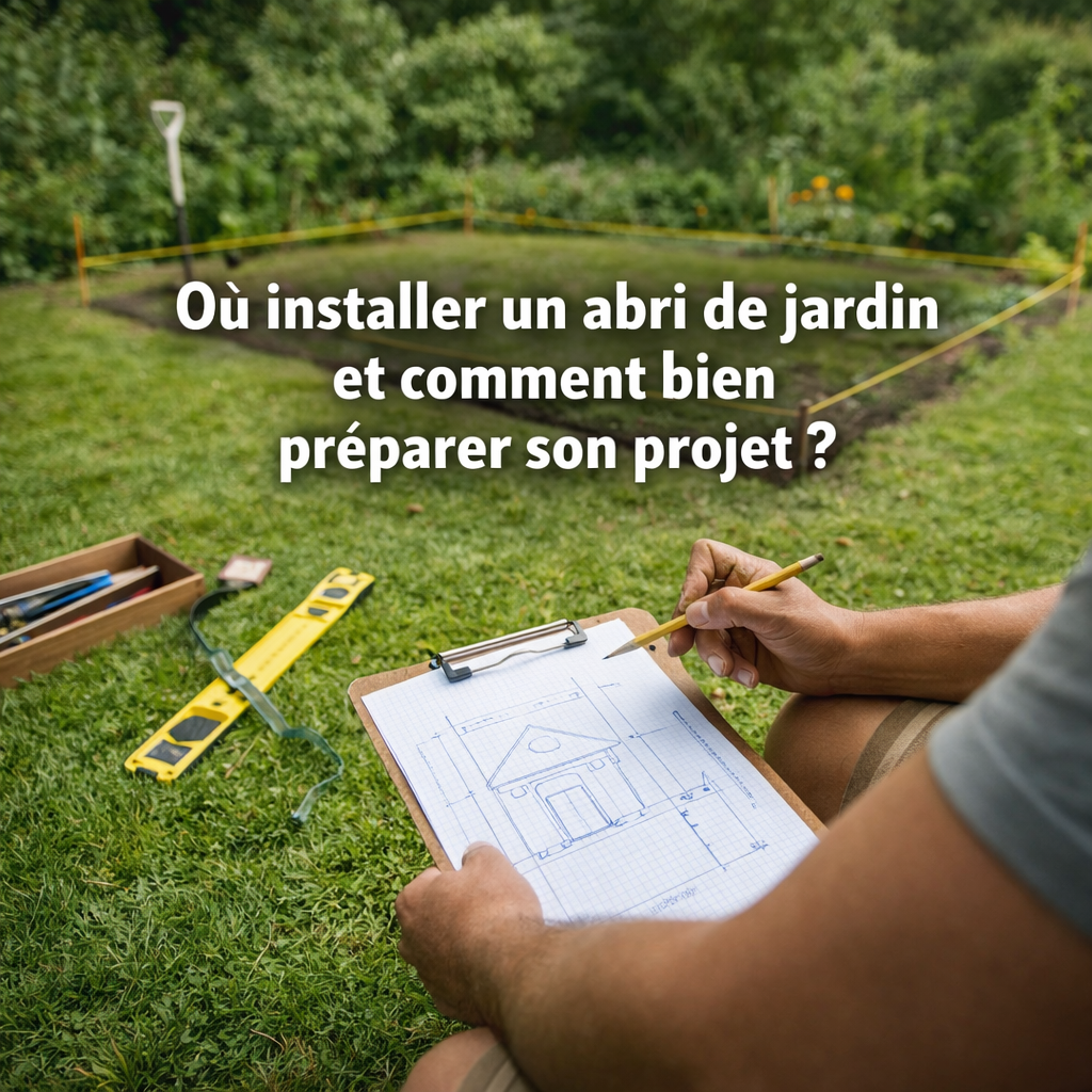 Où installer un abri de jardin et comment bien préparer son projet ?