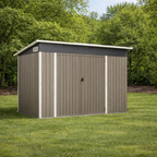 Abri de Jardin en Métal 234x132x185 cm